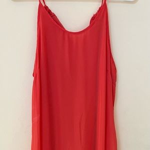 Old Navy medium coral dress.